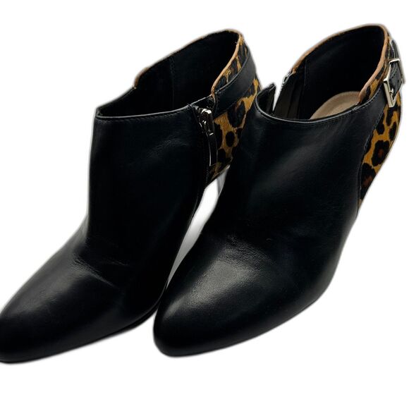 Essex Lane El- Jasmine Animal Print Pony Hair Heels - Women 8.5 - Mobwife Chic - Picture 2 of 7